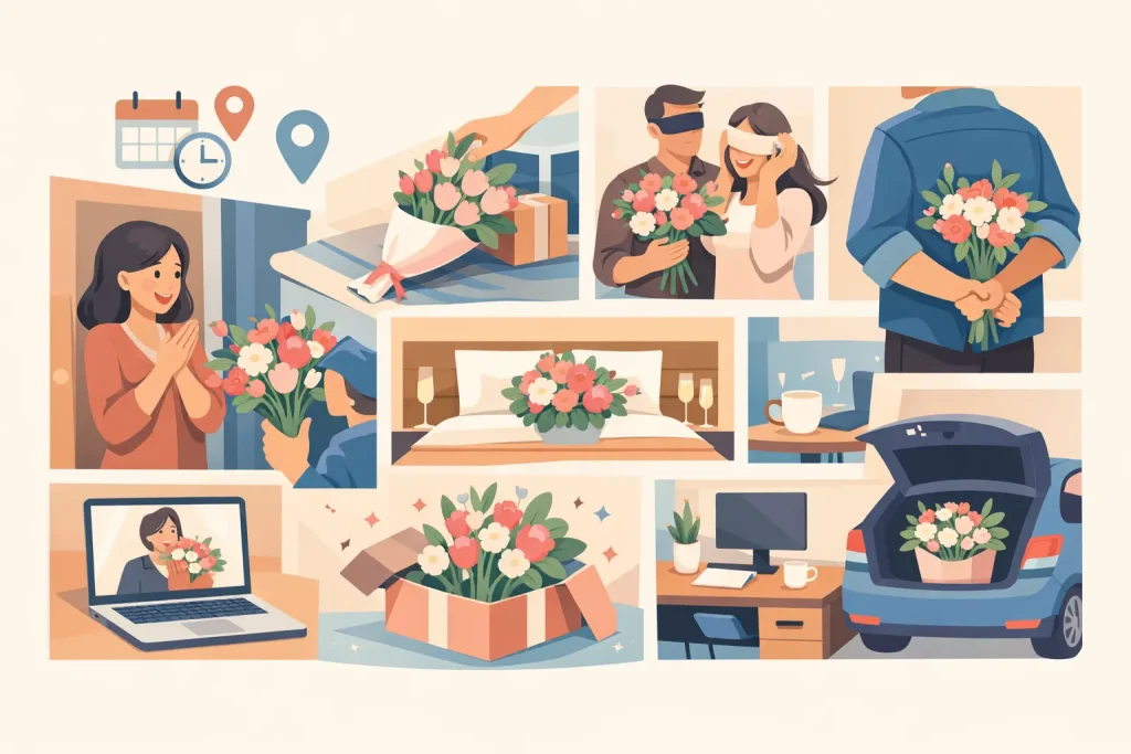 9 Same Day Bouquet Surprise Ideas