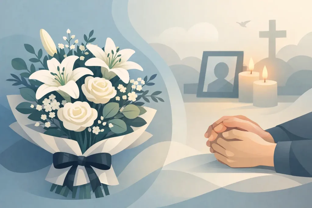 A Guide to Condolence Flower Etiquette