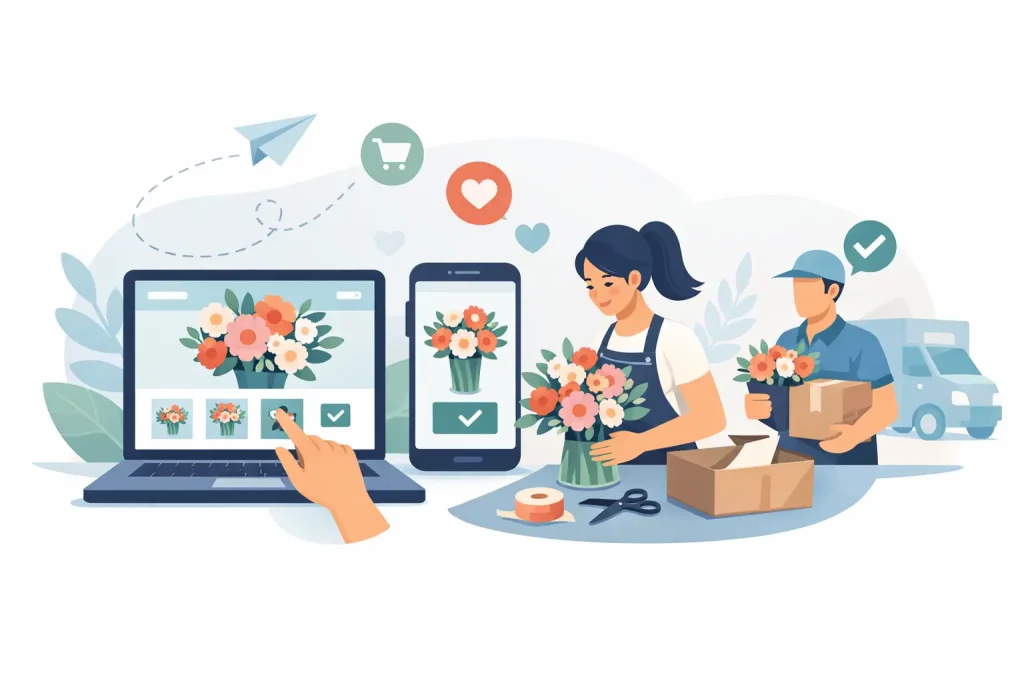 Online Florist Ordering Process Made Easy