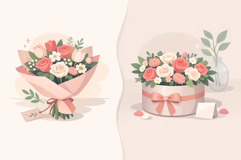 Bouquet vs Flower Box: Which Should You Send?