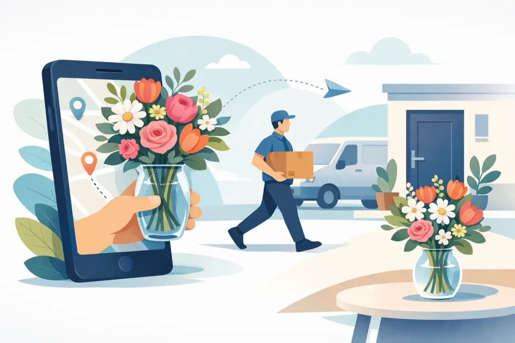 Vase Flower Arrangement Delivery Made Easy