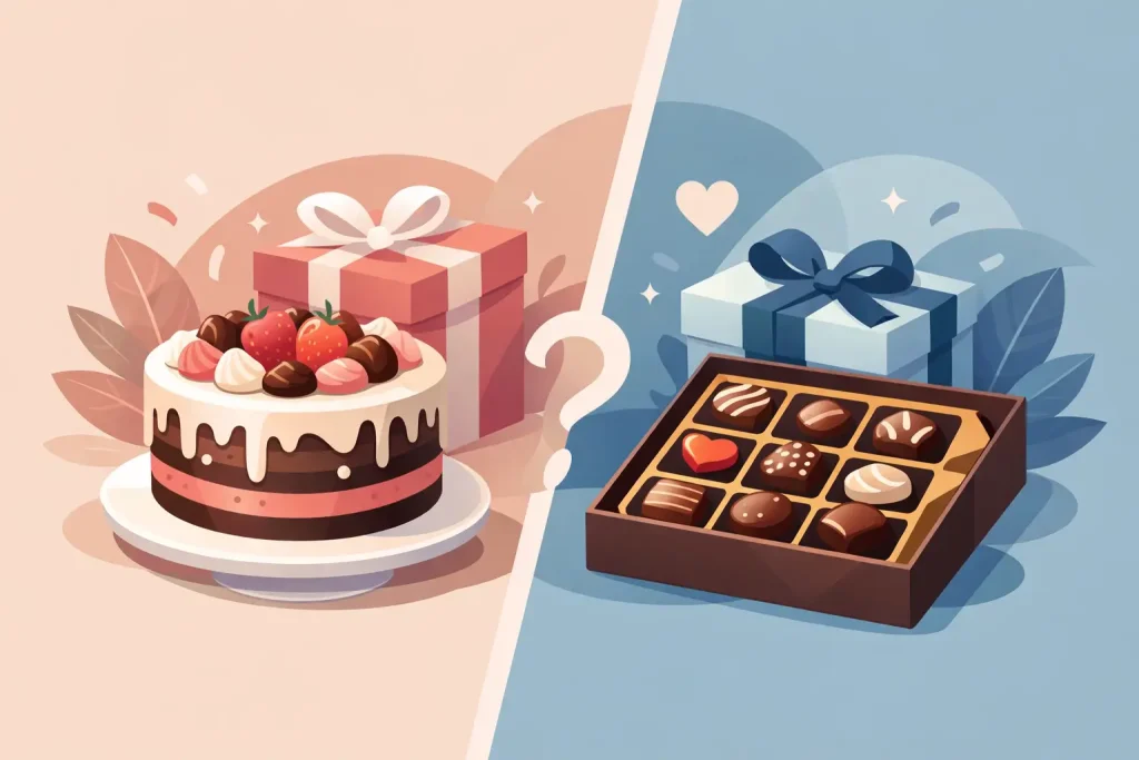 Cake or Chocolates Gift? What to Send