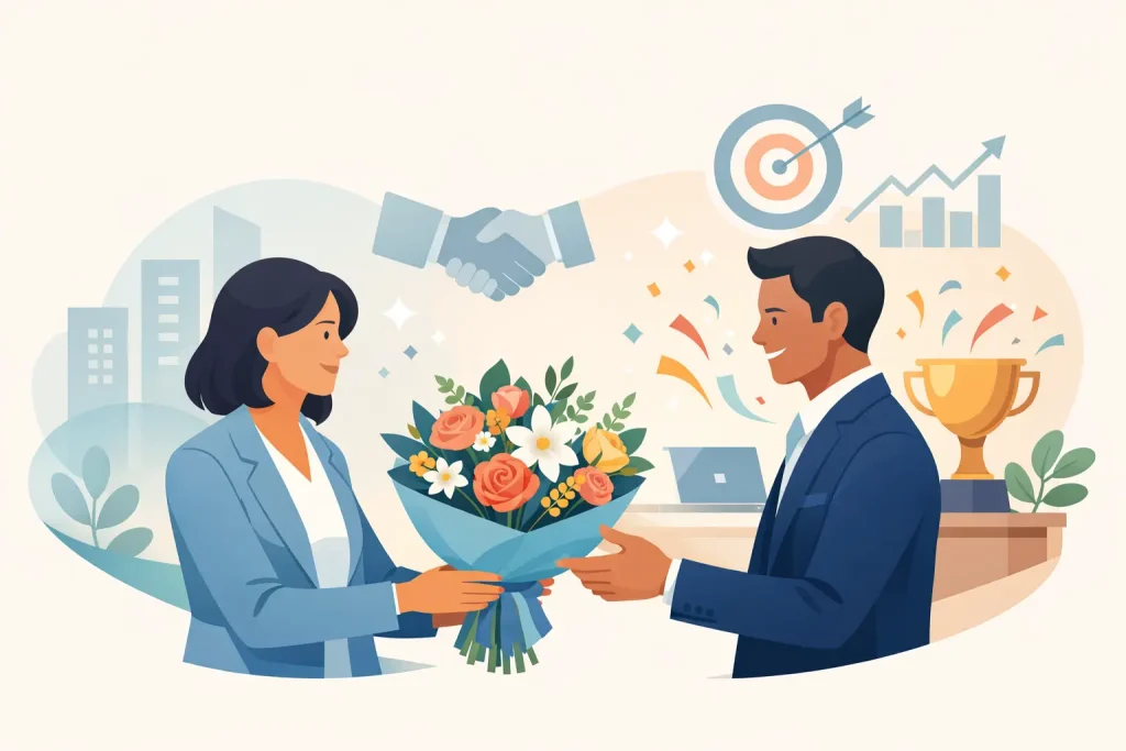 Flowers for Business Congratulations That Feel Right