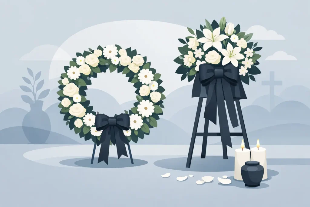Funeral Wreath or Condolence Stand Guide