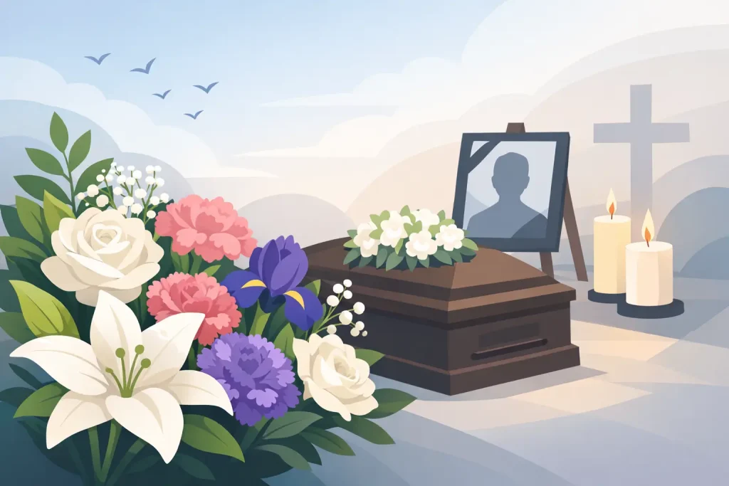 Guide to Funeral Flower Types and Meanings