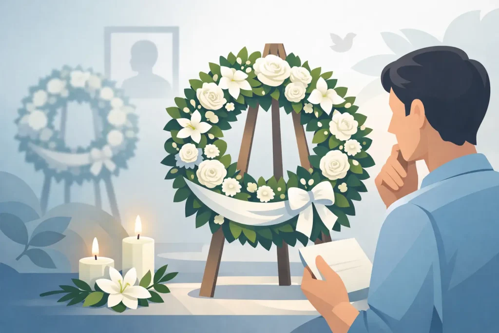 How to Choose a Condolence Wreath With Care