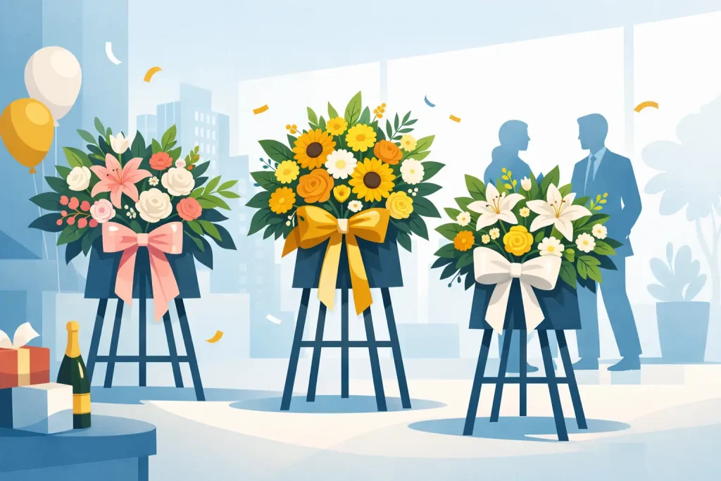 Congratulatory Flower Stand Messages That Fit
