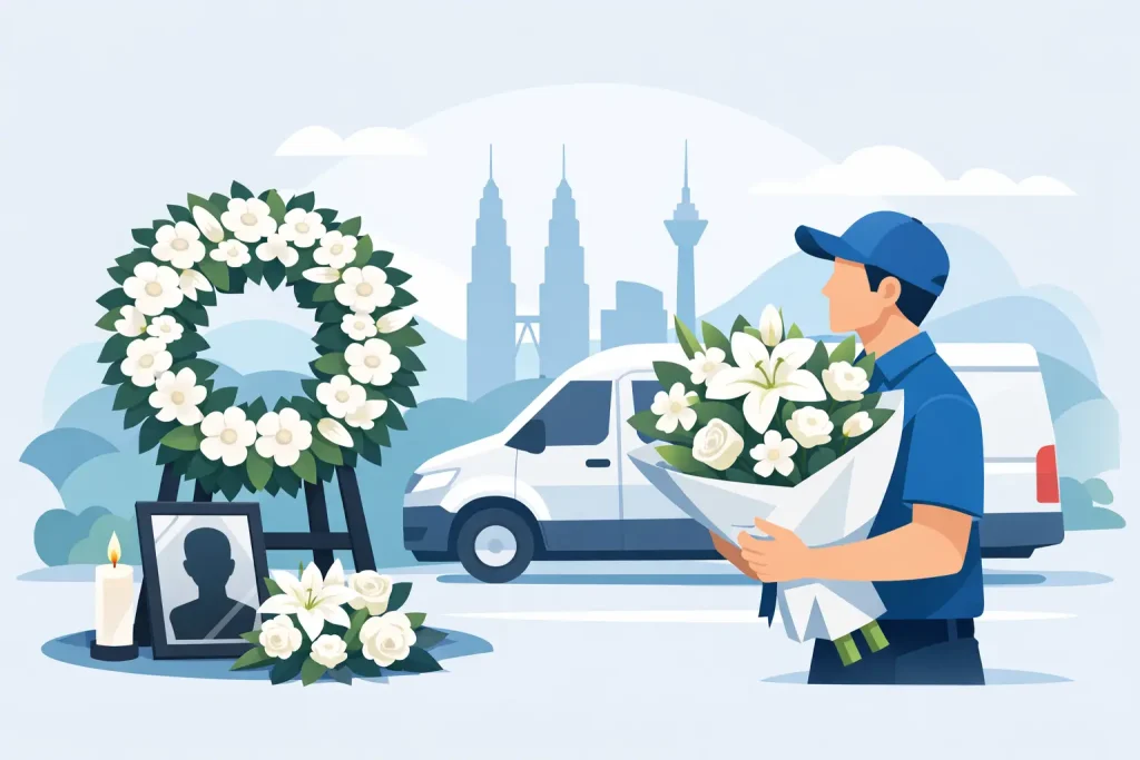 Funeral Flower Delivery Malaysia Made Simple