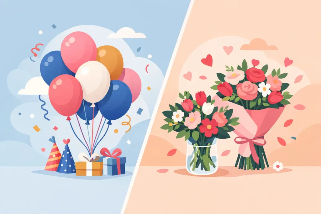 Balloons vs Flower Bouquets for Every Occasion