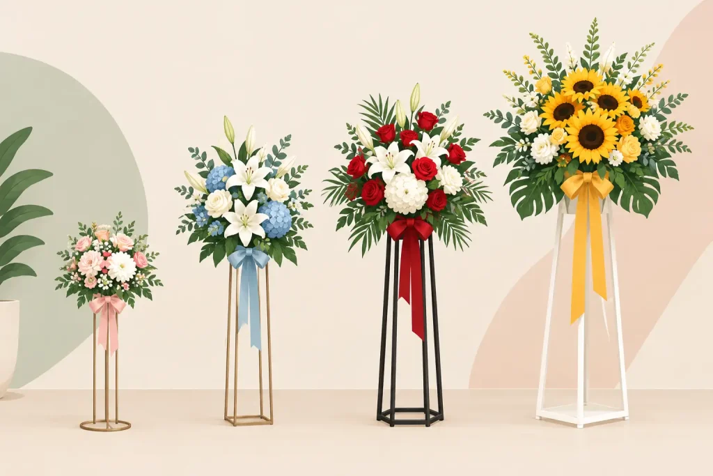 Floral Stand Sizes for Every Meaningful Occasion